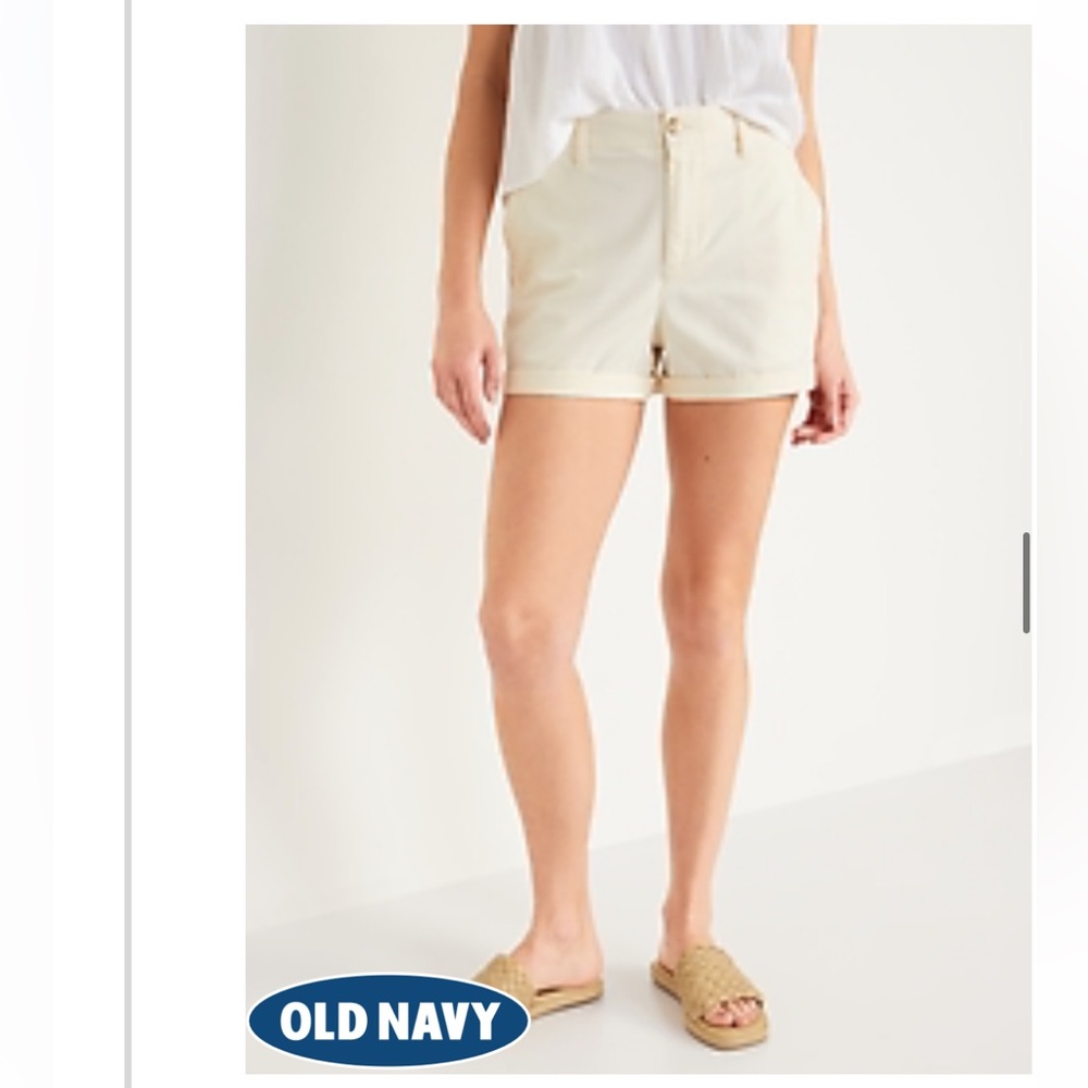 3 for $30💕 New- High-Waisted OGC Chino Shorts for Women -- 3.5-inch inseam